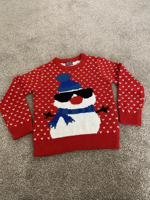 Maglione negozio di Natale bambini età 9-10 anni