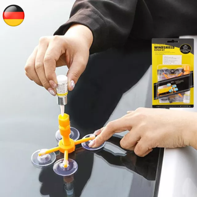 Glas Repair Kit Auto Windschutzscheiben Reparatur SATZ KFZ Scheiben  Steinschlag