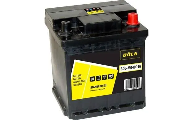BOLK Batterie de voiture 45Ah/400A pour CITROEN DYANE VISA LANCIA A BOL-M040016