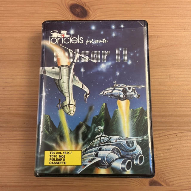PICTOR LA PALETTE MAGIQUE jeu pour THOMSON MO5 TO7 1984 rare cassette
