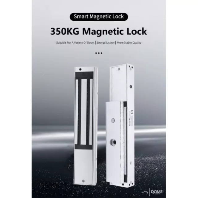 Blocco magnetico Slimline Mortice MagLock 350 kg controllo accesso cancello di sicurezza DC12V