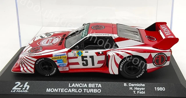 SPARK-MODEL 18S163 Lancia Beta Montecarlo #53 Le Mans 1980 Facetti - Finotto 1/18