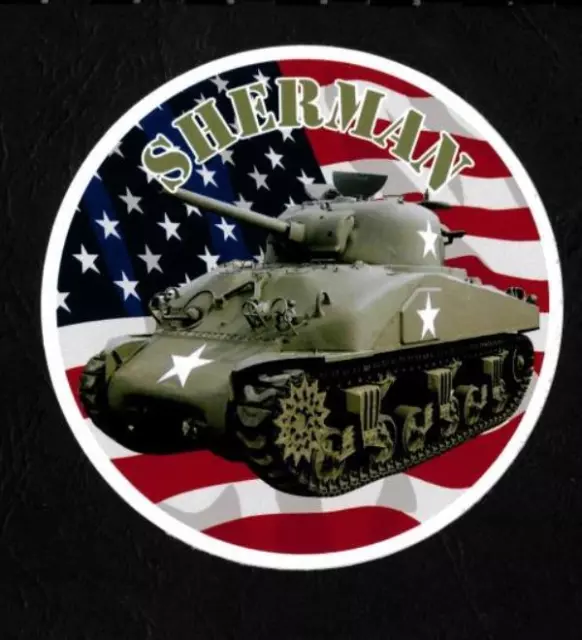 US ARMY SHERMAN ADHESIF (sticker)