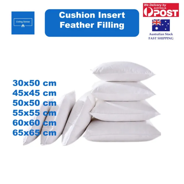 Feather Cushion Inserts Aus Stock Premium Filling Insert Aust Pillow