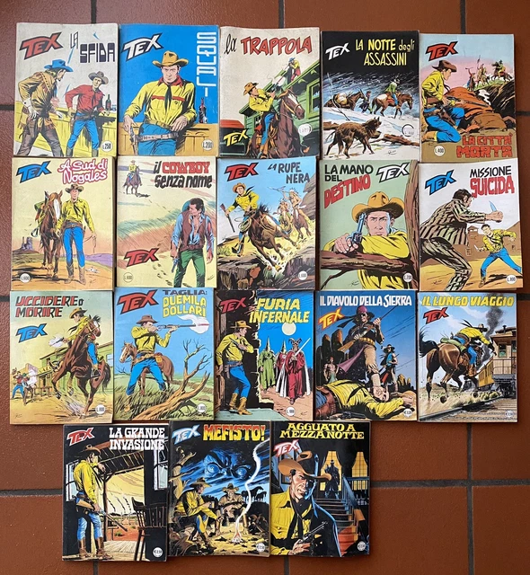 Lotto di 18 TEX tre stelle…Vintage