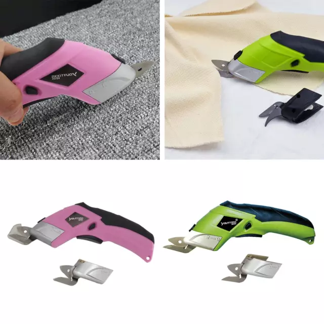 Electric Scissors Box Cutter Leather Sewing Cardboard Shears Cutting Tool