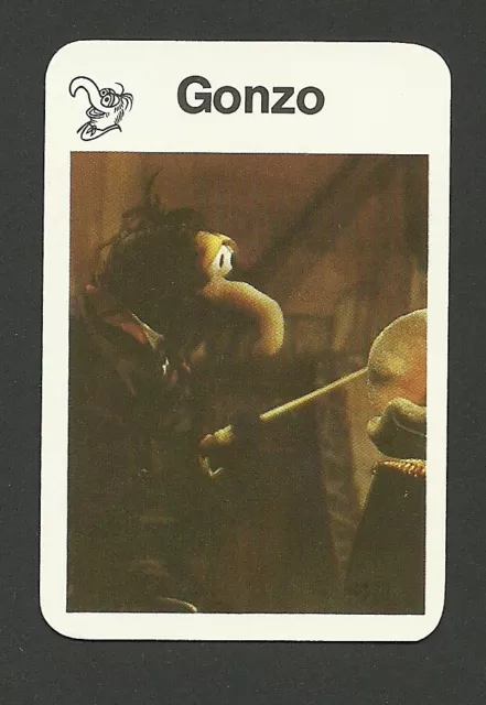 The Muppet Show Jim Henson 1978 German Card Gonzo BHOF