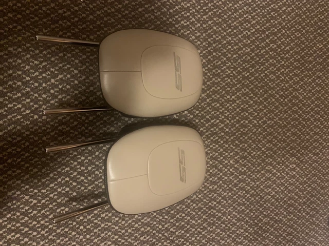 2010 Chevrolet Camaro SS Leather Seat 2 set Head rests color Tan  - OEM