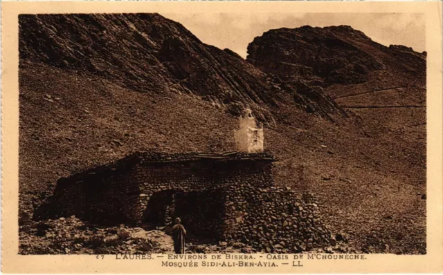 CPA AK BISKRA Env - L'Aures - Oasis de M'Chouneche ALGERIA (1291561)