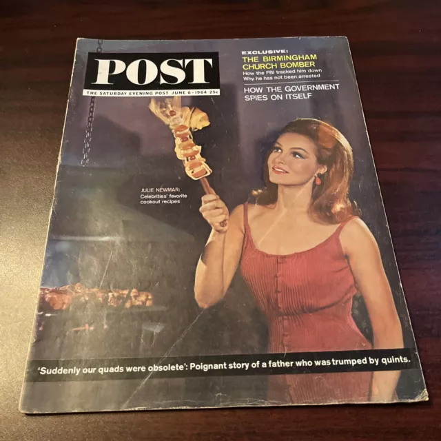 The Saturday Evening Post June 6th 1964 Magazine