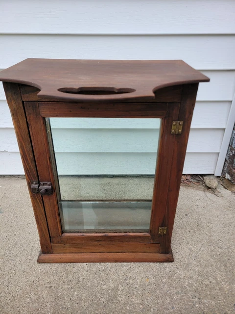 Wood And Glass Display Case
