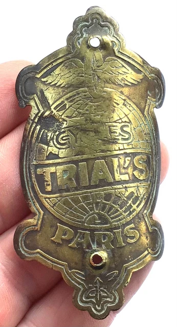 Ancienne Plaque Vélo Cycles STAYER PARIS - Collection Cyclisme Vintage