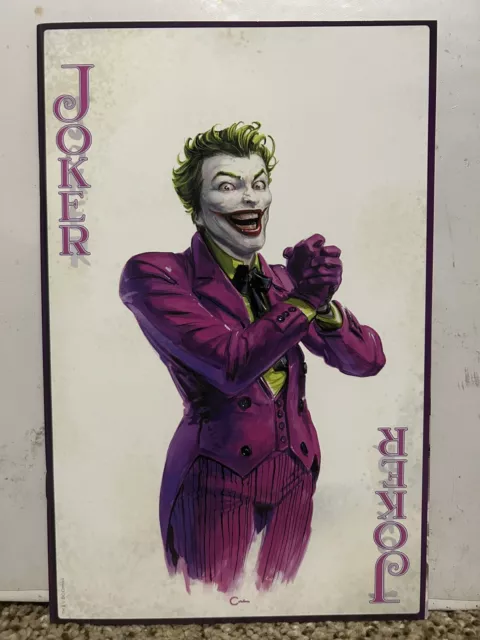 DC Comics Year of the Villain The Joker #1 Clayton Crain Variant Cover NM VHTF