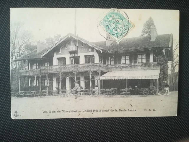 CPA 75 PARIS - Bois de Vincennes - Châlet-Restaurant de la Porte Jaune