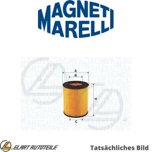 Ölfilter Für Mercedes Benz Infiniti C Klasse T Model S204 Q30 Magneti Marelli
