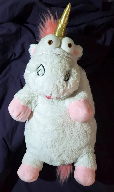 Universal Studios Despicable Me Agnes Unicorn Plush Fluffy Backpack 22-in