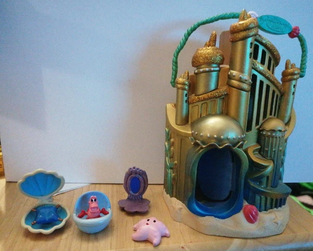 DISNEY ANIMATORS ARIEL little Mermaid Littles Playset House And Spares