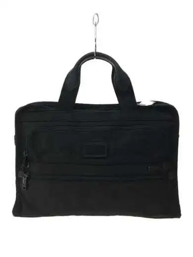 TUMI ALPHA Slim Deluxe Portfolio Briefcase Polyester Black