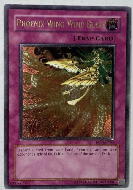 Yu-Gi-Oh! Phoenix Wing Wind Blast FET-EN053 Ultimate Rare Light Play Unlimited