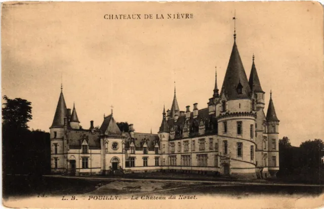 CPA AK Chateaux de la Nievre - POUILLY - Le Chateau du Nozet (456859)