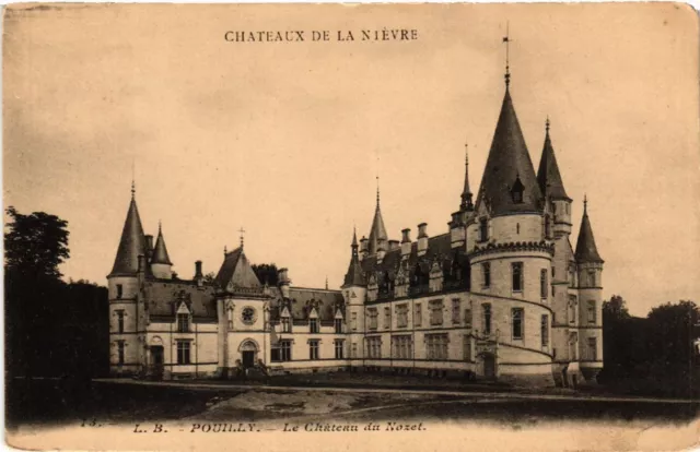 CPA AK Chateaux de la Nievre - POUILLY - Le Chateau du Nozet (456859)
