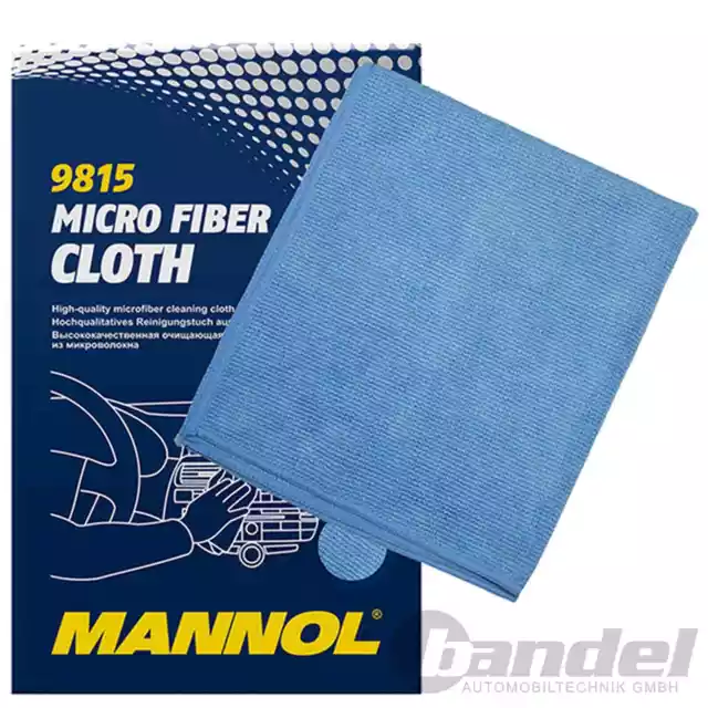 MANNOL Microfibra Pflege-Tuch Paño de Limpieza Universal Coche Interior