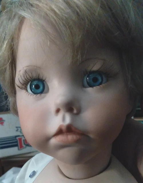 27" HIlary fully jointed completely porcelain bisque By Dianna Effner 1987