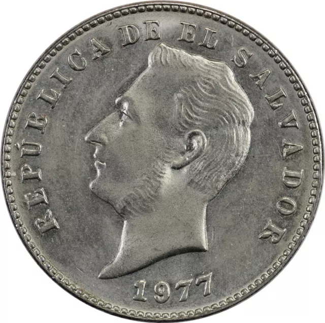 El Salvador - 10 Centavos - 1977 - Francisco Morazan