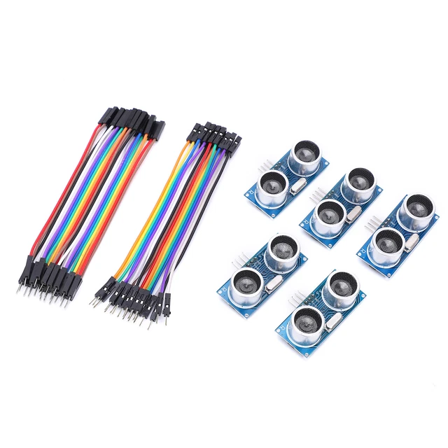 5X ULTRASONIC DISTANCE Measuring Module For RaspberryPi Male To Female ...