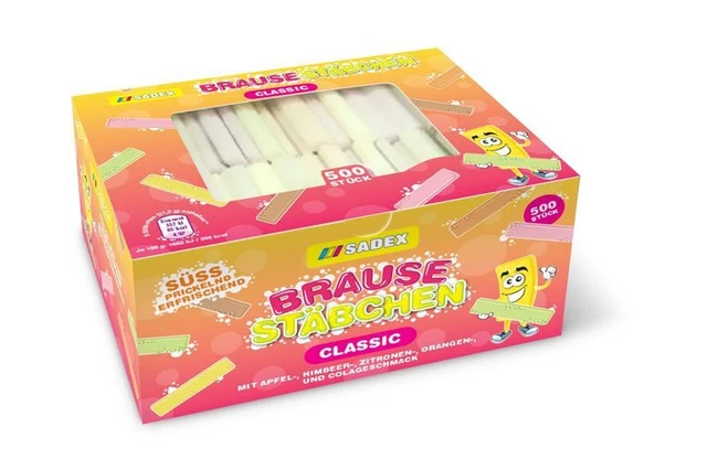 Bastoncini doccia Sadex Classic 500 pezzi sfusi in scatola