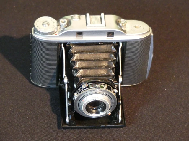 EV22-0150T AGFA Isolette III Kamera Apotar 1:4,85/85 Prontor-S Zustand g-s. gut