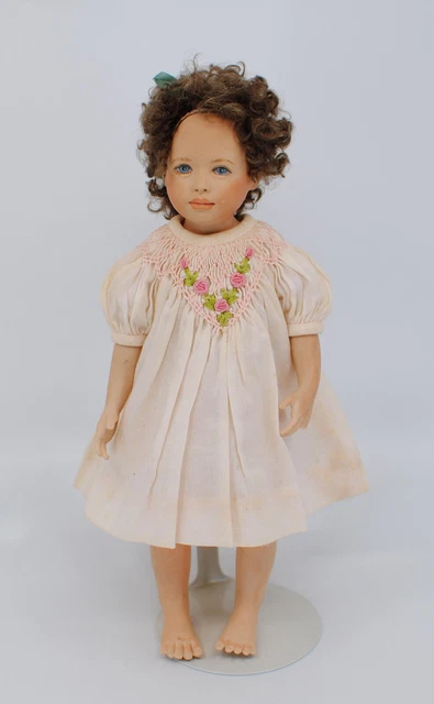 Poupée LYDIA En Porcelaine Bisque Par Gaby Schlotz - Édition Limitée, 45 Cm