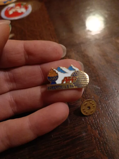 Pins Jeux Olympiques Albertville 1992 AFP