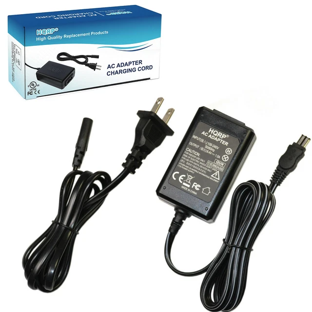 HQRP AC Adapter for Sony Handycam CCD-TRV608 CCD-TRV615 Charger