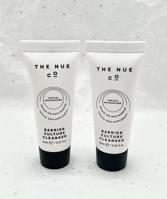 X2 The Nue CO Barrier Culture Cleanser Topical Microbiome .51oz Travel Size