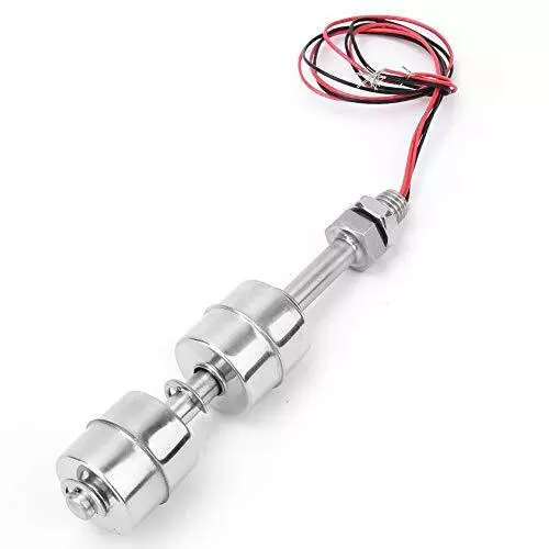 Float Switch Water Level Sensor Stainless Steel Double Ball Fish Tank Liquid ...