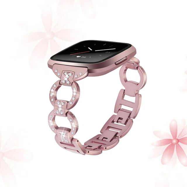 Cinturino in Acciaio Inox per Cinturino Orologio Catena Strass Diamanti Bracciali