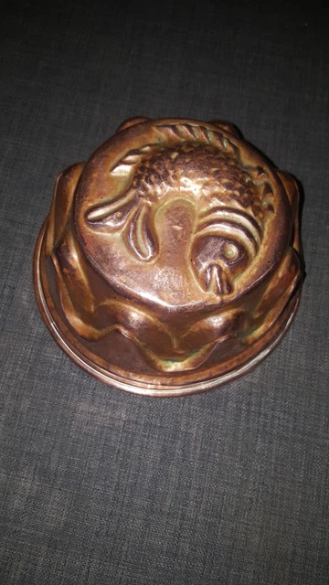 Ancien Petit Fait-tout En Cuivre étamé - Marmite Vintage Déco (Occasion)