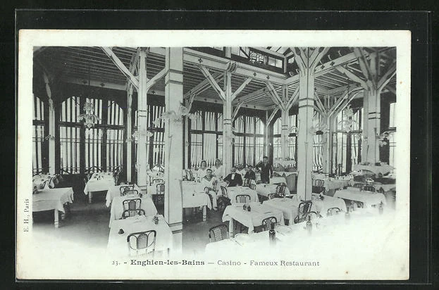 CPA Enghien-les-Bains, Casino, Famous Restaurant
