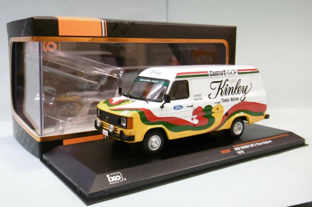 Miniature Rallye 1/43 Ford Transit Renault Rasoirs Philips 1982 - édition Limitée
