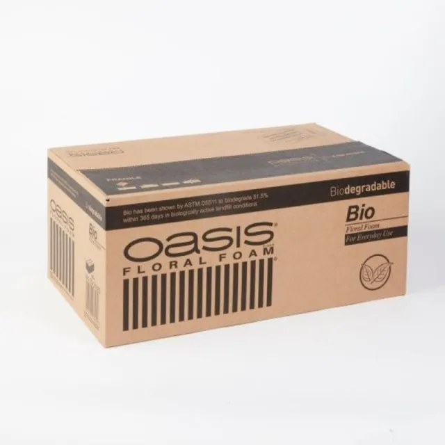 Oasis Bio Maxlife Nass Schaum Ziegel - Box Von 20 Bricks- Frisch Blumen