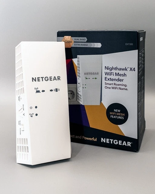 Netgear Répéteur Wi-Fi Mesh Extender Nighthawk X4 EX7300 AC2200