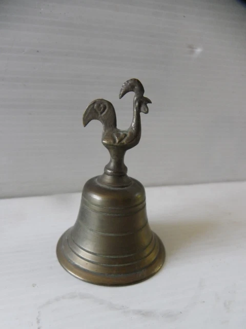 Petite Cloche En Bronze Ou Laiton – ONNION – Vintage Avec Défauts
