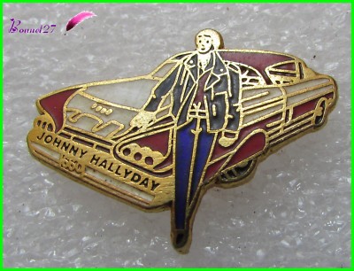 Pendentif rétroviseur Voiture/Camion Johnny Hallyday Print Corner Angel Heart 