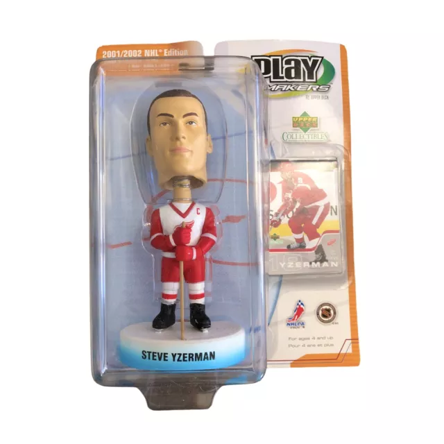 Steve Yzerman Bobblehead - Play Makers by Upper Deck (2002) - New In Box