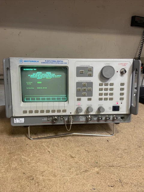 Motorola R2670 Digital Communications System Analyzer UNTESTED