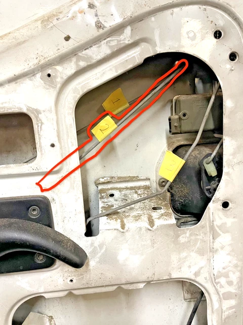 Genuine Renault Door Mirror Motor Actuator (3-Pin) - Left Or Right Side - Black