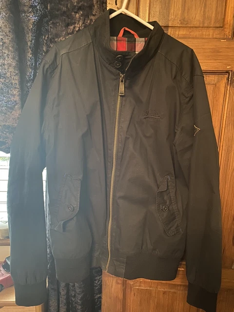 Mens Superdry Bomber/Harrington Style Jacket Large