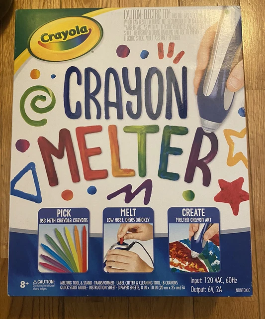 CRAYOLA CRAYON MELTER For Melting Art for Ages 8+ Fun Activity for Kids