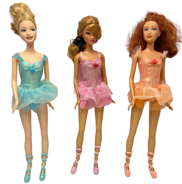 BARBIE IN THE 12 Dancing Princesses Dolls~Delia~Edeline~Fallon HTF